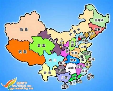 中國大陸省份地圖|全國地圖